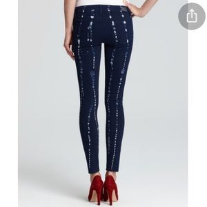 NWT PAIGE VERDUGO ULTRA SKINNY SUMMER NIGHT BATIK